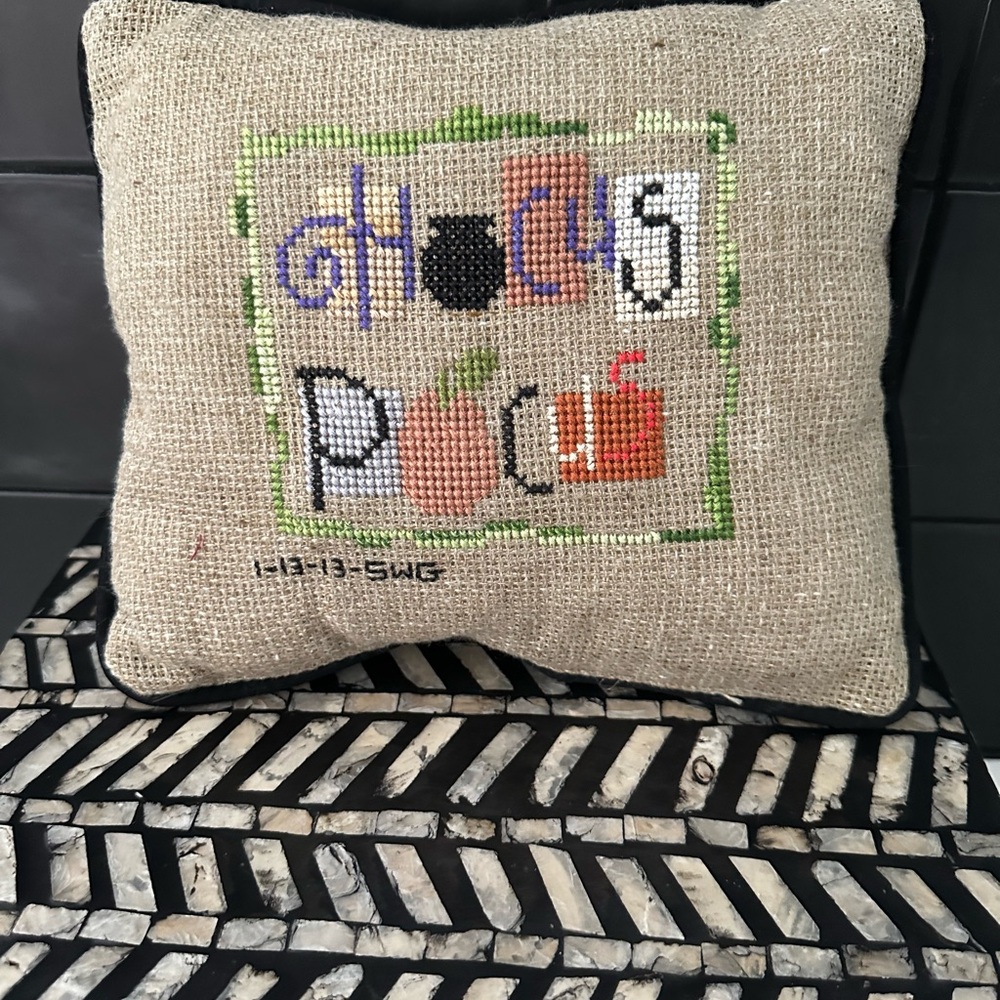 Accent Pillow • Handmade by my Grandmama